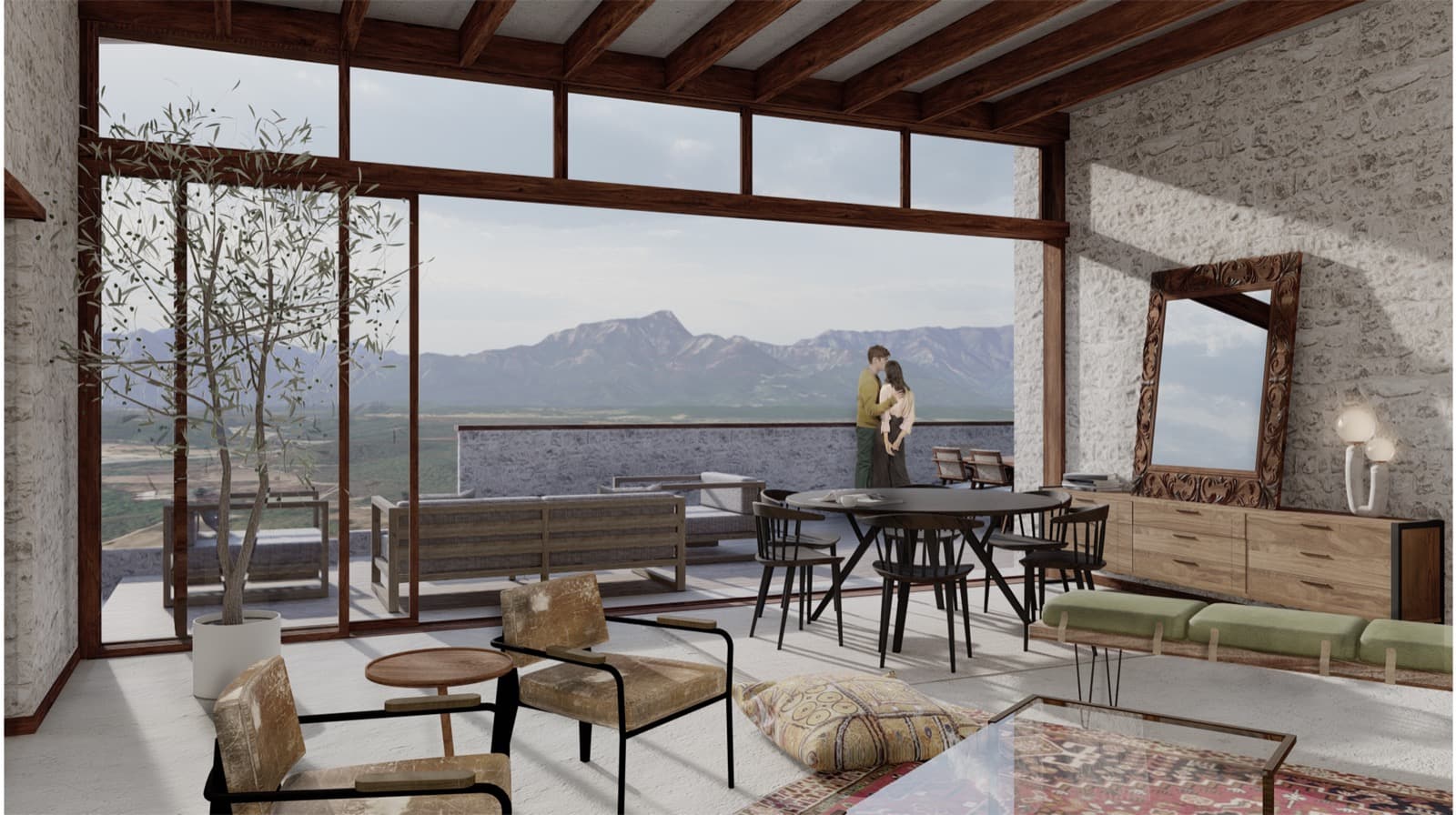 Casa club · comedor